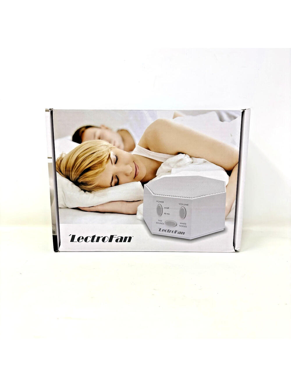 LectroFan High Fidelity White Noise Machine & Sleep Timer White NEW in Open Box